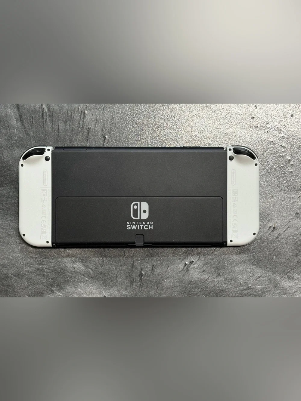 Nintendo Switch OLED Model 64GB White Handheld Console Cords Controller Dock